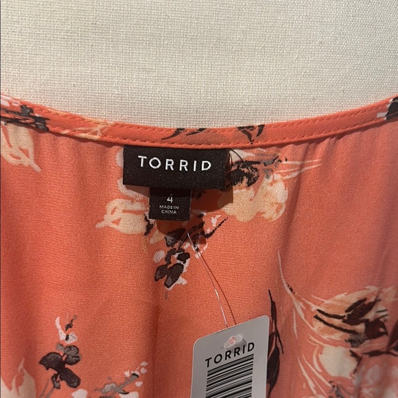 Floral and Leopard Print top - Picture 5 of 7